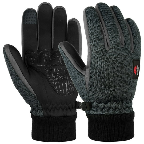 10℃ Men Women Winter Gloves Warm Touch Screen Waterproof for Motorcycle Ski Gym